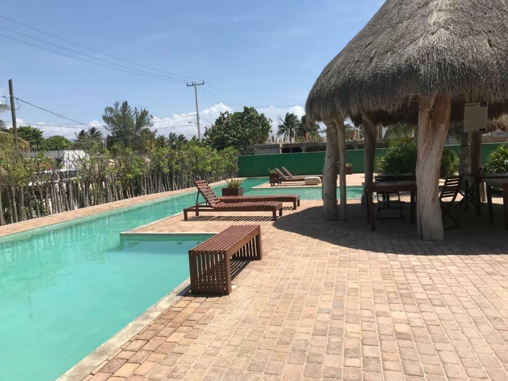 Playa Chaca Apartman Progreso  Kültér fotó